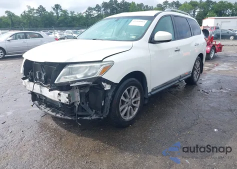 2015 Nissan Pathfinder Sl из США, поврежденный, VIN 5N1AR2MM0FC696879